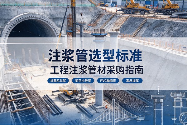 运城注浆管选型标准