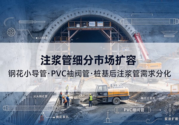 运城注浆管细分市场扩容，隧道钢花小导管、PVC 袖阀管、桩基后注浆管需求分化